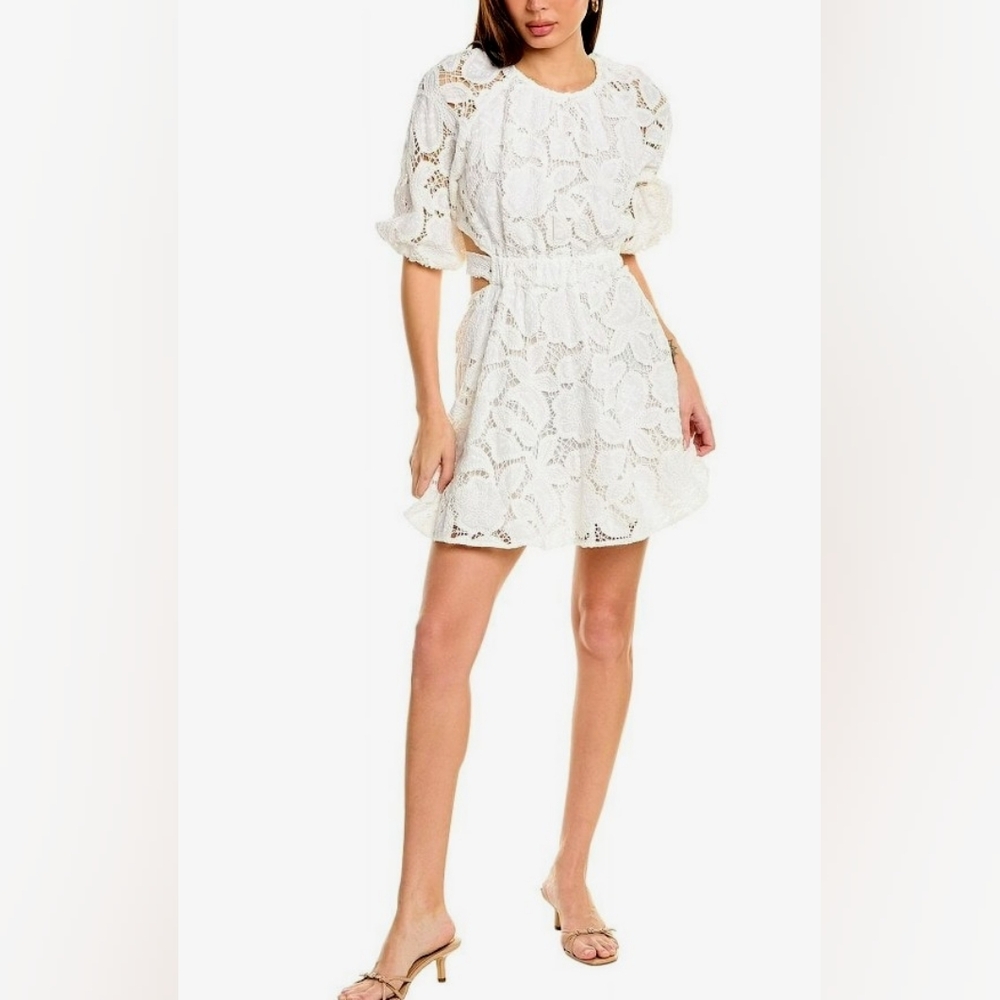 Maje Rannick Blanc, Size 36 - Picture 2 of 6
